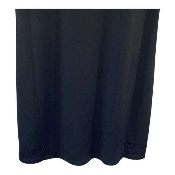 MT Collection Sheath Dress Women’s Black Sleeveless Crewneck L - Picture 7 of 9